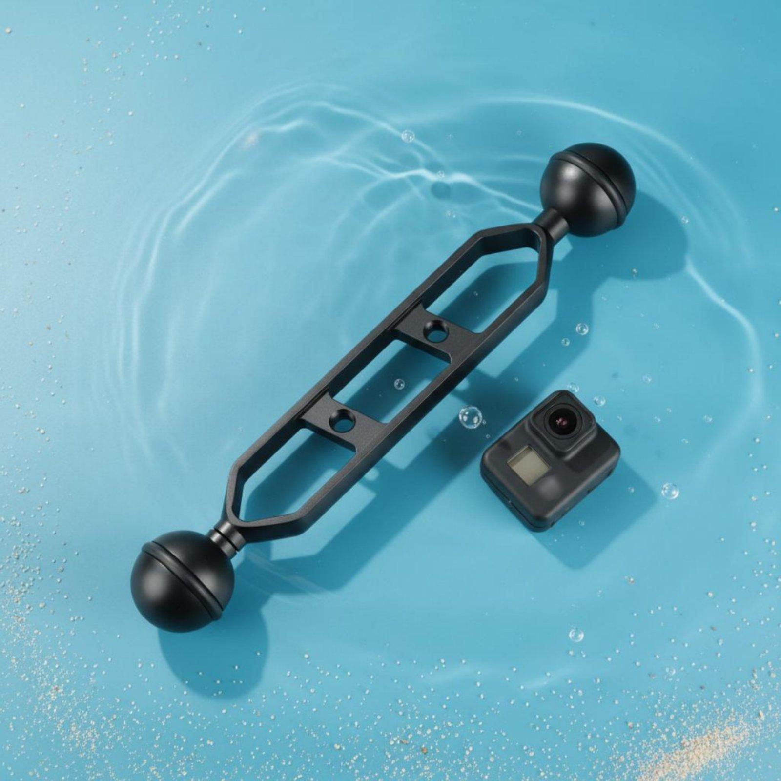 견고한 알루미늄 합금 소재의 다이빙용 조명 암 연장 장 - Underwater Camera 리뷰 및 가격
