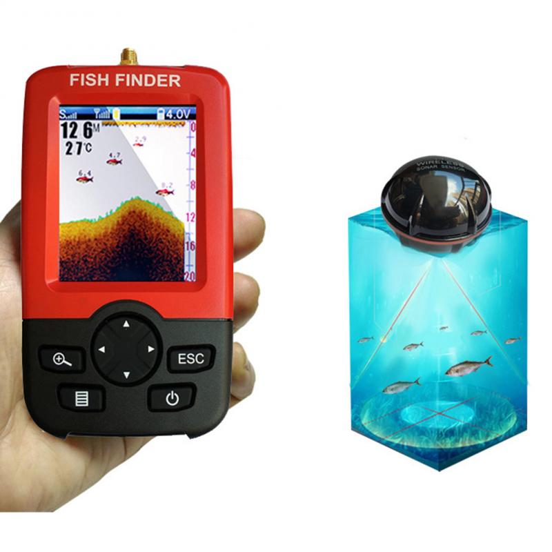 휴대용 수심 탐지기(100M 소나 센서 에코 사운더 무 - Fishing Depth Finder 리뷰 및 가격